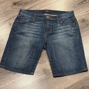 🩷Joe’s Designer Denim Blue Women Bermuda Shorts Summer Essential Vacation ready